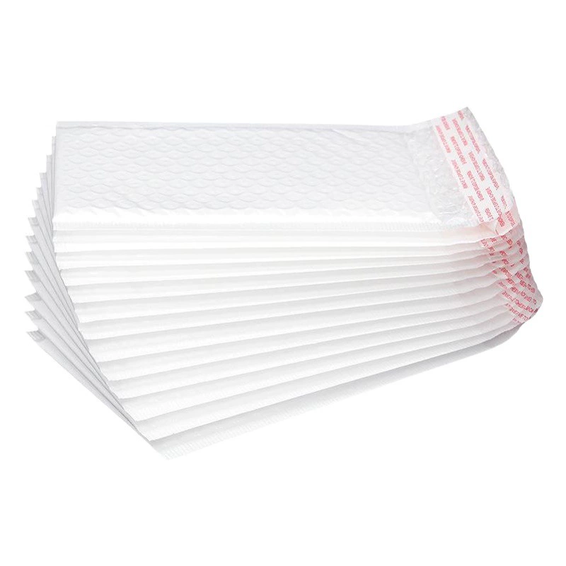 Белая композитная перламутровая пленка для упаковки, ударопрочный и давлостойкий пакет для книг, пластиковый конверт с пеной для упаковки