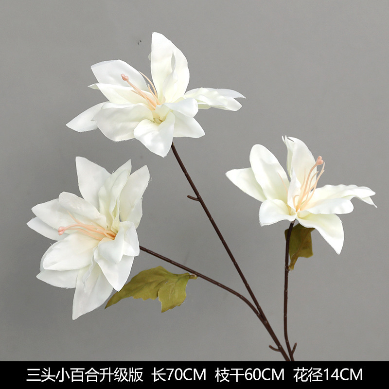 白い造花シーンアレンジメント花の造花ブーケ装飾造花造園アジサイシルクフラワー装飾花|undefined