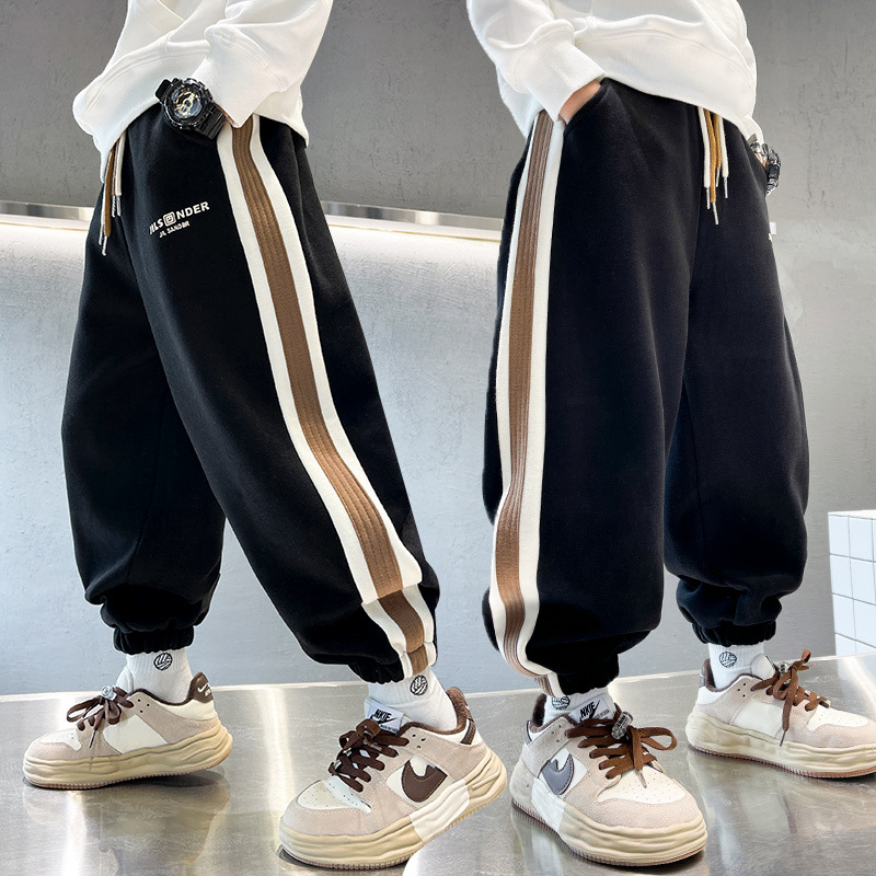 Children's Clothing for Boys and Girls, Medium and Large Kidsren's Sports Pants, Casual Sweatpants, Spring and Autum Kidsren's Long Pants, New Leggings