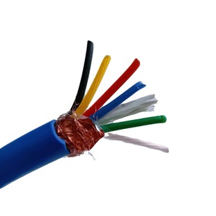Mine Communication Cable MHYVP4 * 2*7/0.52GB Shielded Oxygen-Free Copper Coal Safety Certificate