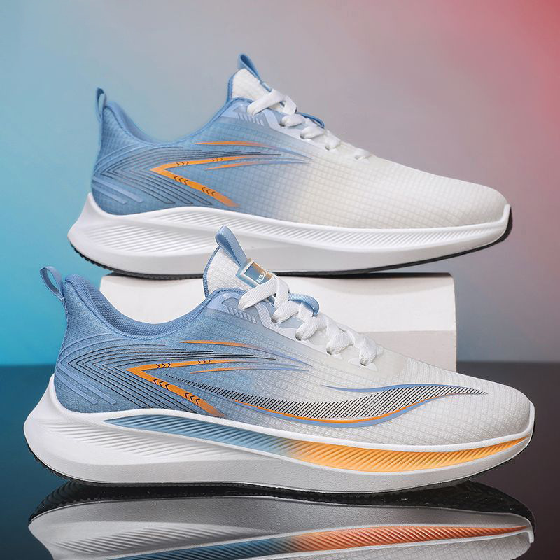 Men's sports shoes with mesh fabric, lightweight, comfortable, and breathable, 2026 new model versatile sports shoes for teenagers running Men's sports shoes with mesh fabric, lightweight, comfortable, and breathable, 2026 new model versatile sports shoes for teenagers running