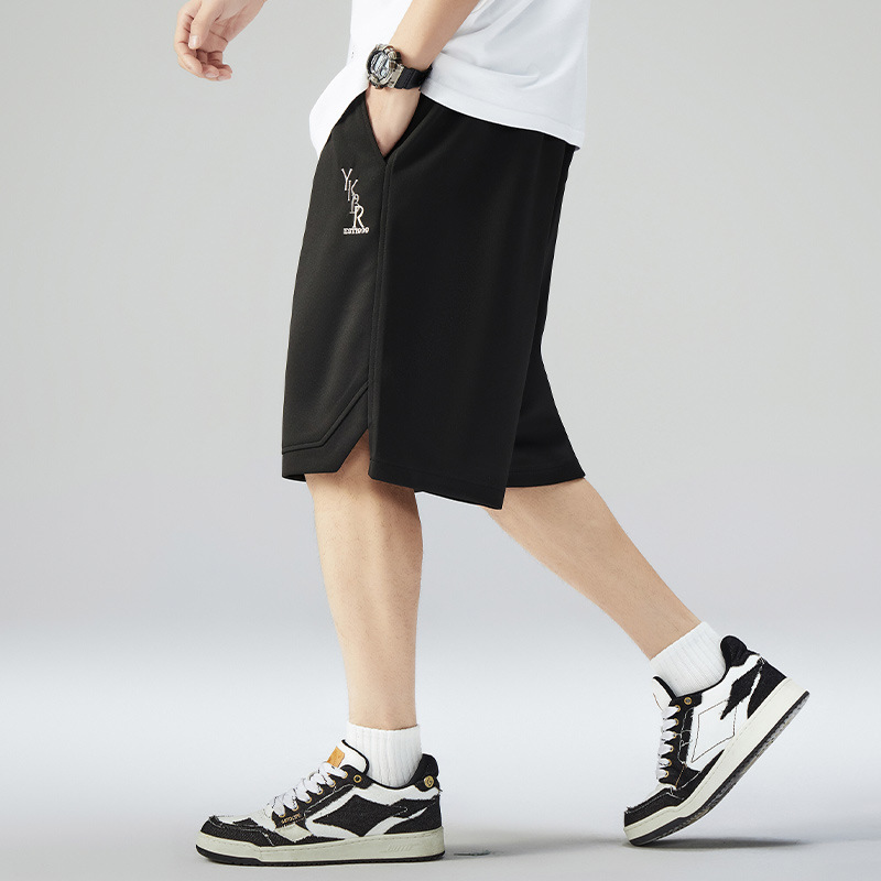 K3688大码短裤男欧美外贸340斤加肥加大胖子肥佬运动篮球五分中裤