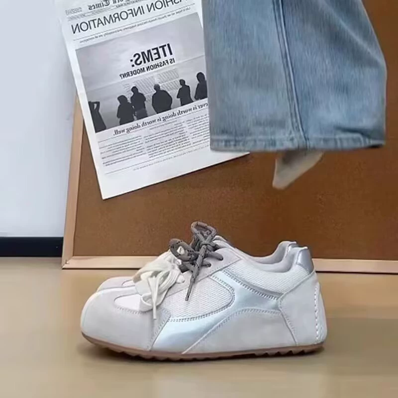 Дышащая обувь, летние белые кеды, универсальные спортивные туфли на плоской подошве для отдыха