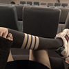 Match aj Of tb Socks Chaopai Long stripe Red Gray High cylinder Bodybuilding motion Baseball Legs stockings