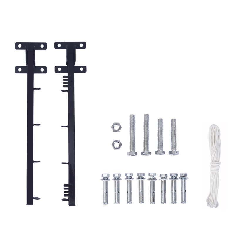 Exclusivo transfronterizo para tendedero plegable, alto soporte de carga, ahorro de espacio, tendedero, tendedero telescópico perforado al por mayor