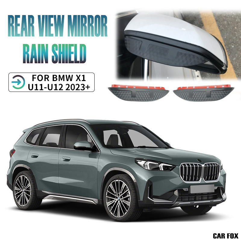 Rear view mirror rain shield for BMW X1