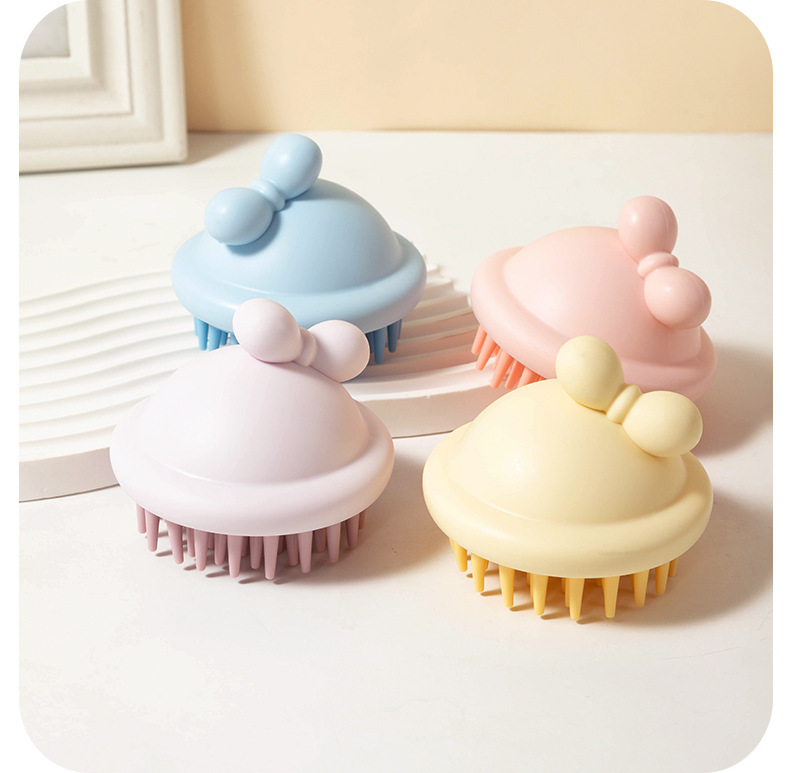 110g Weight shampoo brush Storage & Cleaning 1 Piece Quantity PP, TPR Material Solid Color Pattern Casual, Elegant, Simple Style Style Casual Elegant Simple Style Solid Color PP TPR Shampoo Brush 1