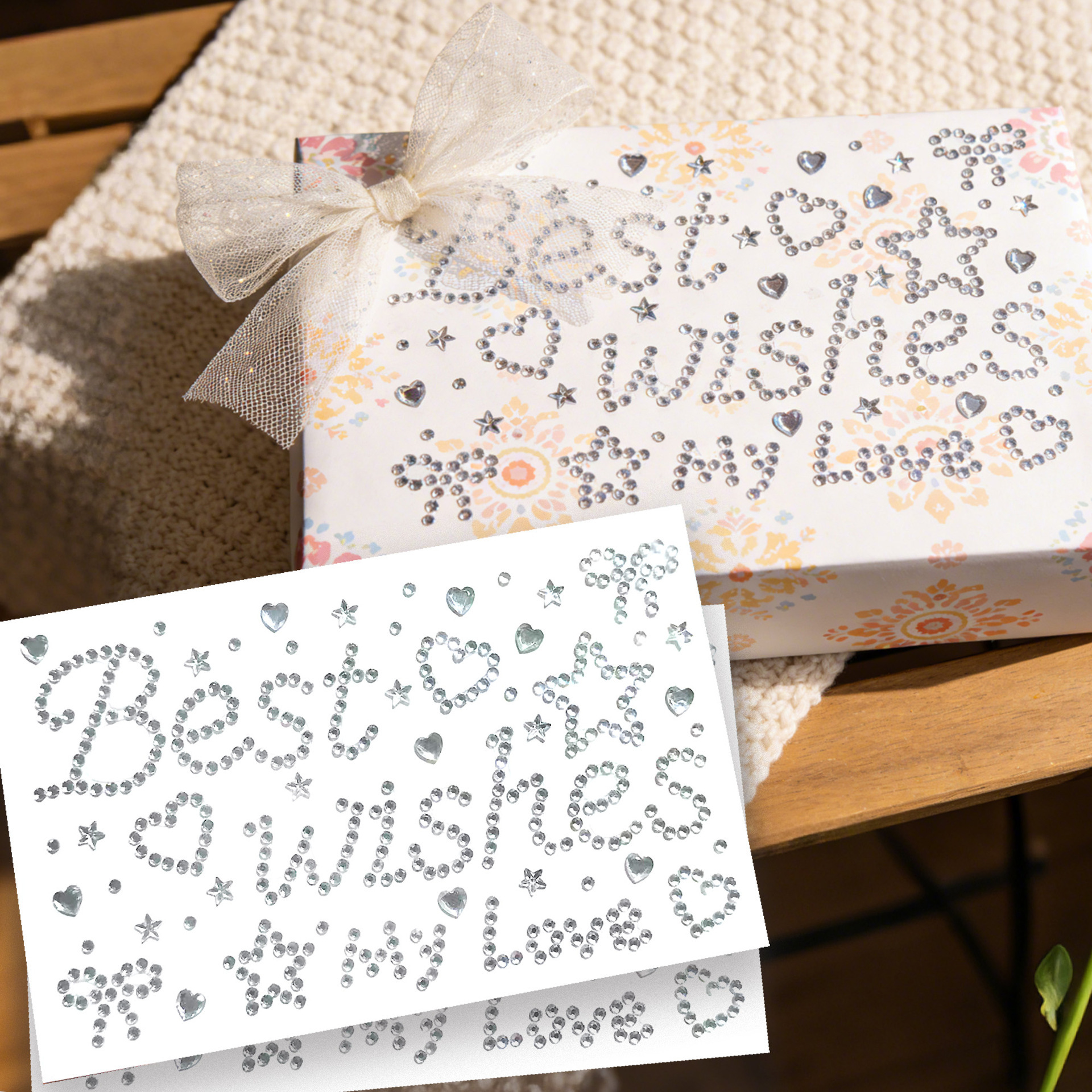 Best wishes | white