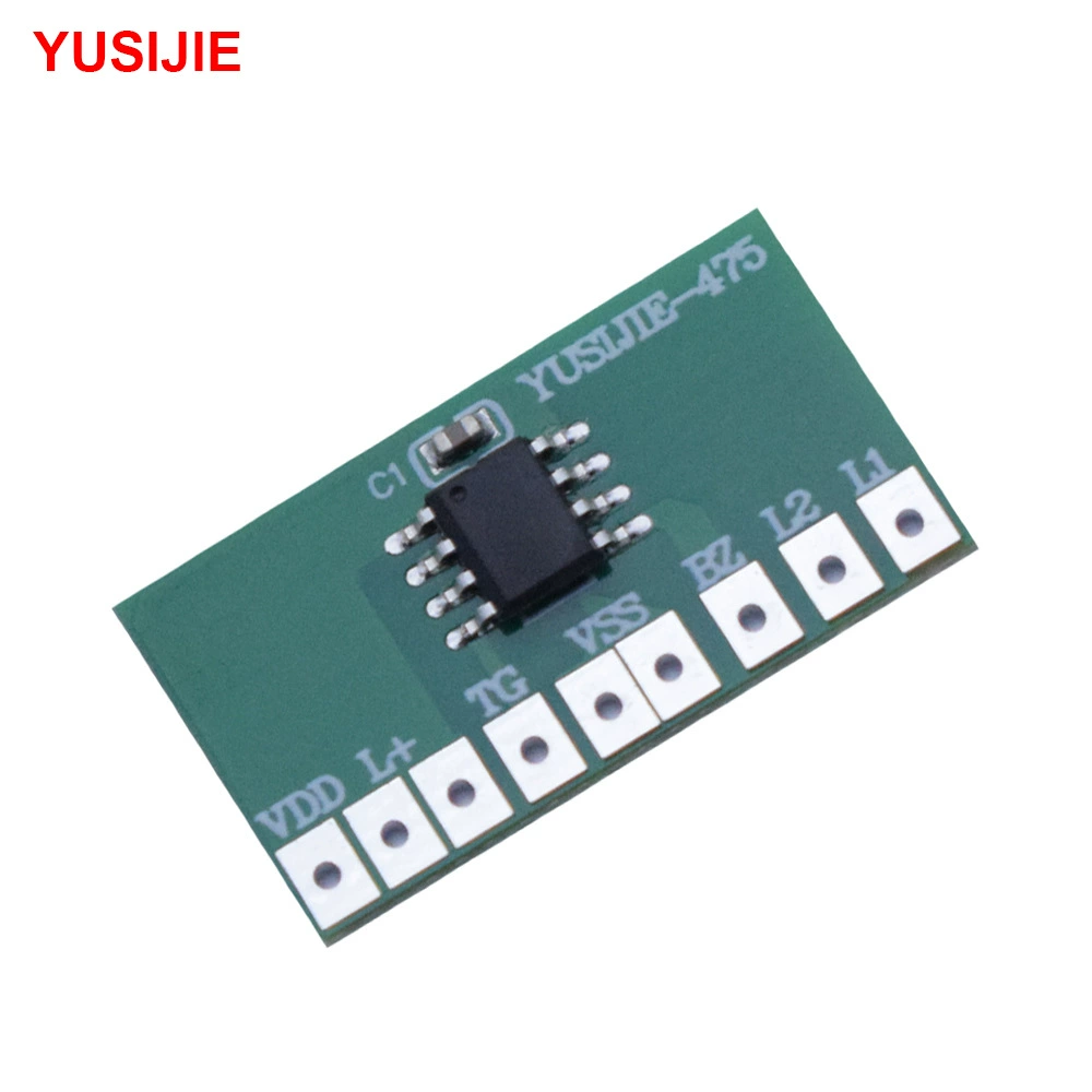 YSJ-475 музыкальный модуль с LED-вспышкой, музыкальный чип, рингтон, электронный триггер, проигрывание
