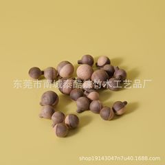 ケヤキの黒胡桃のダブルは実木の丸いボールの木製のマッサージを組んで腰の木の玉の木製のマッサージの保健のボールを転がします。