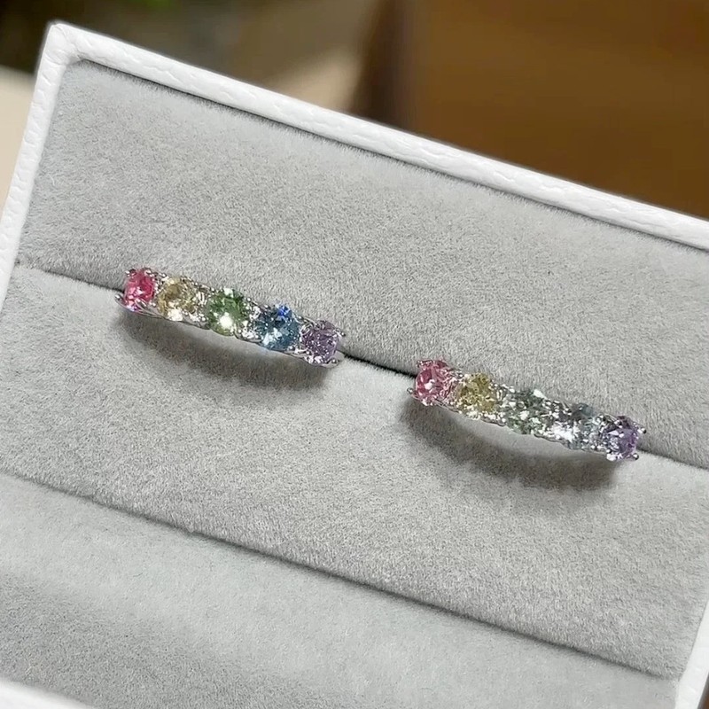 Huazikongtuoの新しいニッチなダイヤモンドリング、ハイエンドで多用途な女性用DIYジュエリー、Douyin Xiaohongshu|undefined