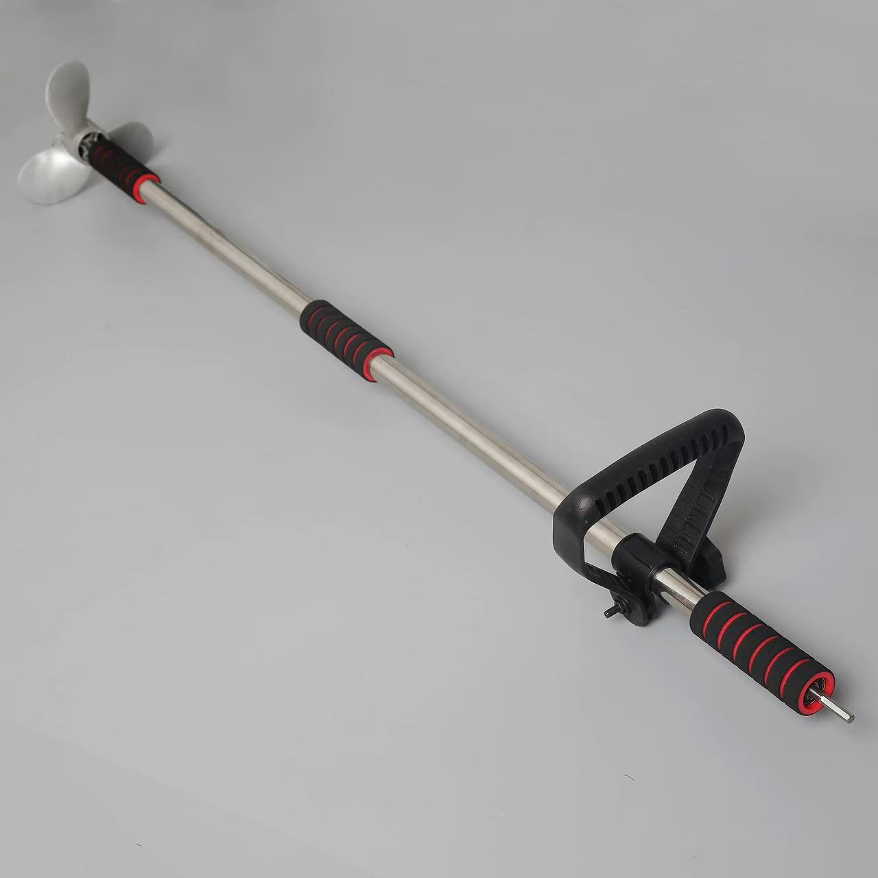 小船推进器船外机电动橡皮艇马达手持螺旋桨皮划艇充气船用挂浆机