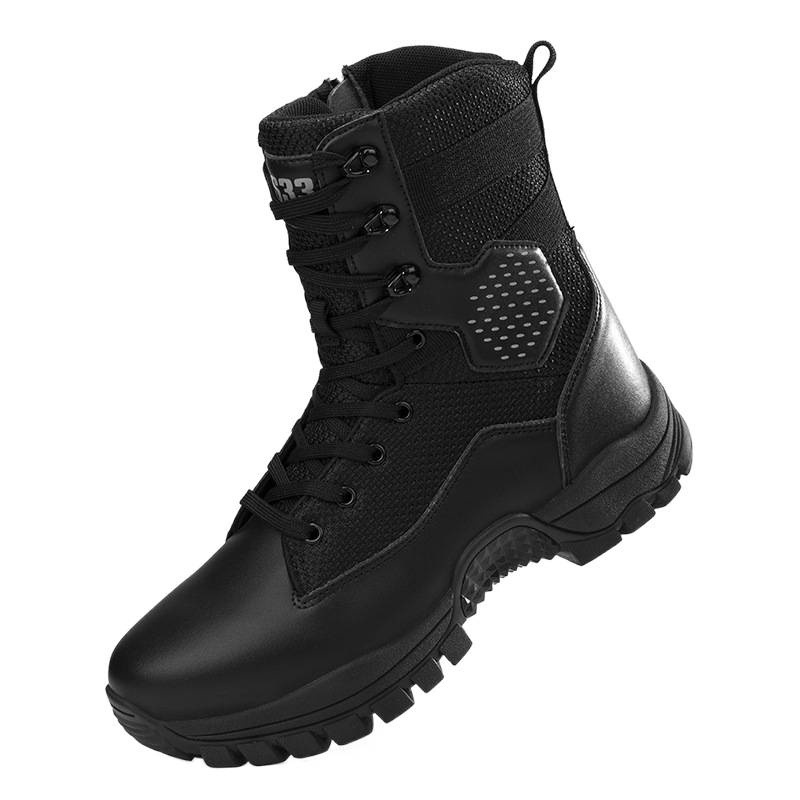2025 nuevas botas de combate al aire libre botas tácticas de alta resistencia impermeable y antideslizante botas de entrenamiento militar para hombres