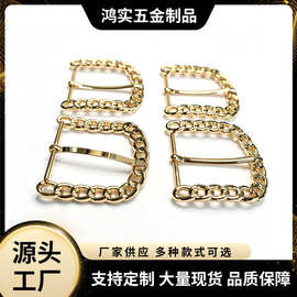 服饰箱包方形日字扣调节扣背包马丁靴金属多功能可调节连接配件