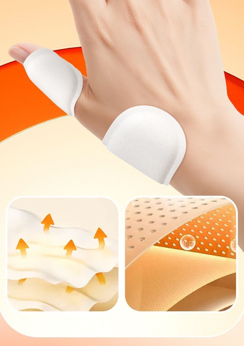 Finger Tendon Sheath Warming Patch Moxibustion Style Topical Herbal Sticker for Hand Joint Comfort specifications