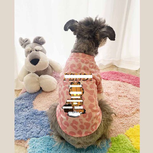Cross-border foreign trade pet dog clothes summer small and medium-sized dog schnauzer clothes summer thin T-shirt number 71-83