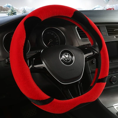 Car Steering Wheel Cover Steering wheel cover - a0032d-shape-passion-red-38cm