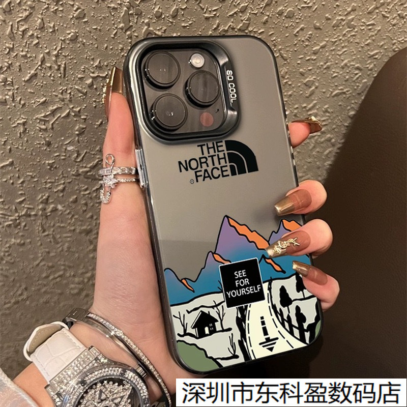 Fashionable Brand Snow Mountain Back Apple 16Promax Color Silver Mobile Phone Case 11 Cross-Border Export Iphone13 Couple 13Pm Fashionable Brand Snow Mountain Back Apple 16Promax Color Silver Mobile Phone Case 11 Cross-Border Export Iphone13 Couple 13Pm