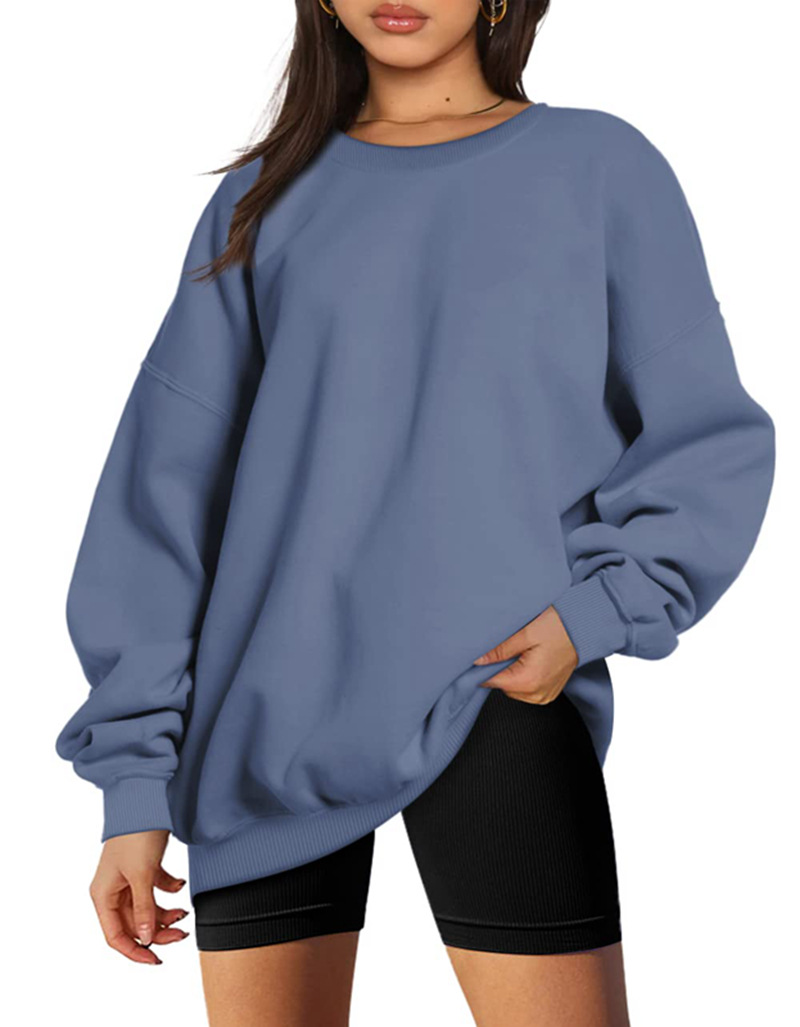 Long Sleeve Sleeve Length Wholesale Women's Wool Casual Sport Style Solid Color Long Sleeve Hoodies & Sweatshirts