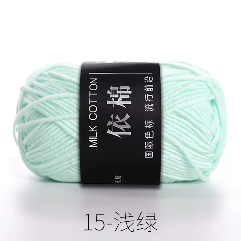 Четырехниточная пряжа из молочного хлопка, проводка для вязания DIY, хлопковая пряжа грубого кручения, 4-нити молочный хлопок