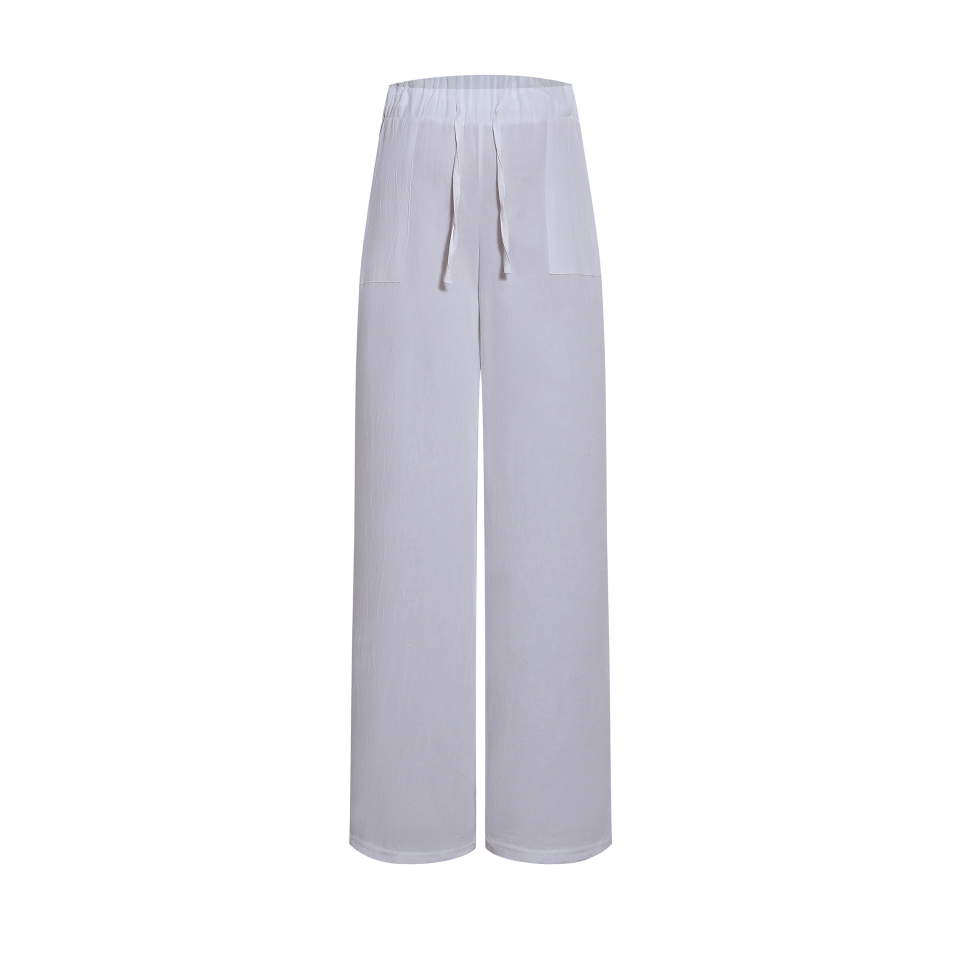 Women's Daily Streetwear Solid Color Full Length Casual Pants Wide Leg Pants display picture 12