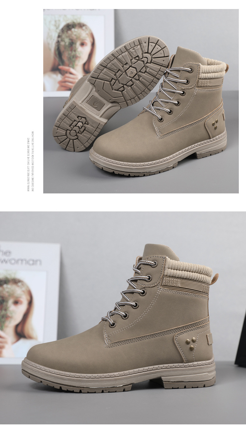 2023 nuovi stivali Martin in stile coreano di grandi dimensioni stivali da donna per il commercio estero transfrontaliero stivali da esterno con suola spessa autunnali e invernali all-match sin_voghion.com