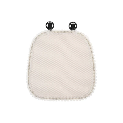 New Car Seat Cushion, Suitable for All Seasons, Light Luxury, High-End Feel, Breathable Car Seat Cushion, Car Decorative Seat Cover (Seat cushion, seat cover) - lace-polka-dot-cushion-beige-front-row
