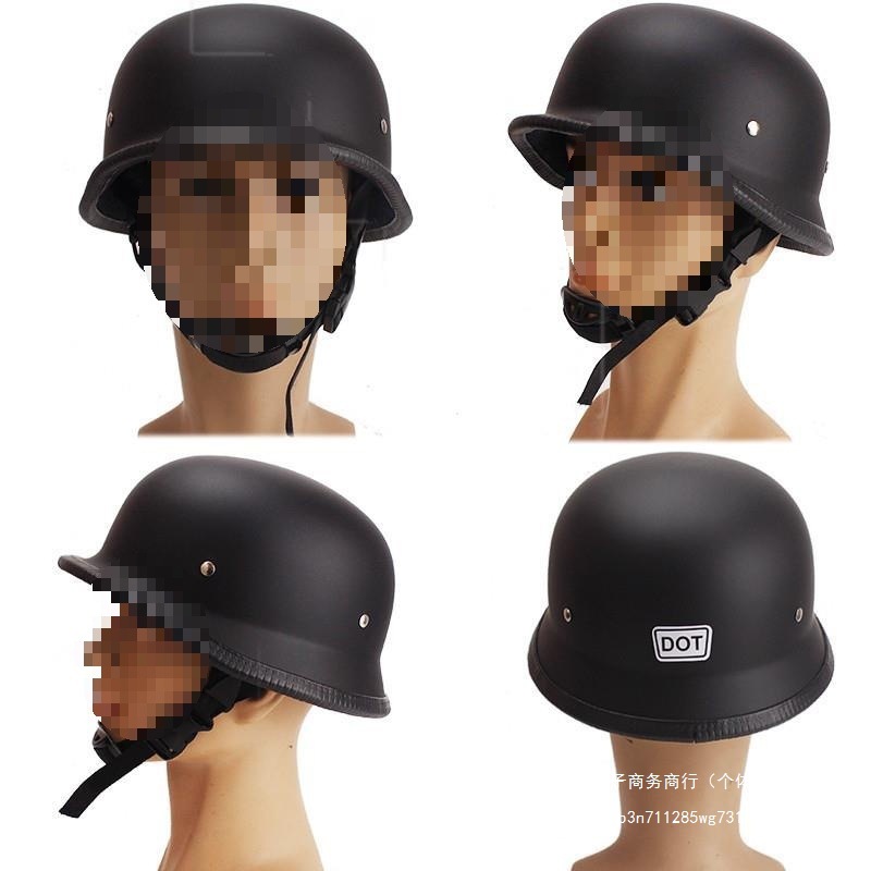Electric Motorcycle Helmet Men Women Harley Steel Fashion Half Camo Summer