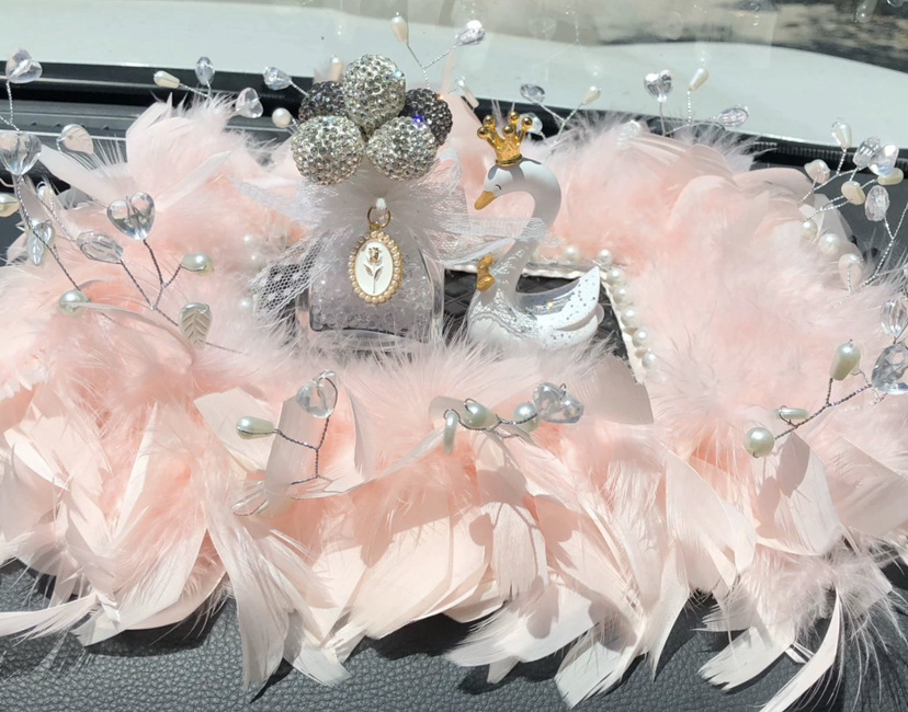 Jelly White Diamond White Camellia Perfume Colgante Otra resina Simple Otro