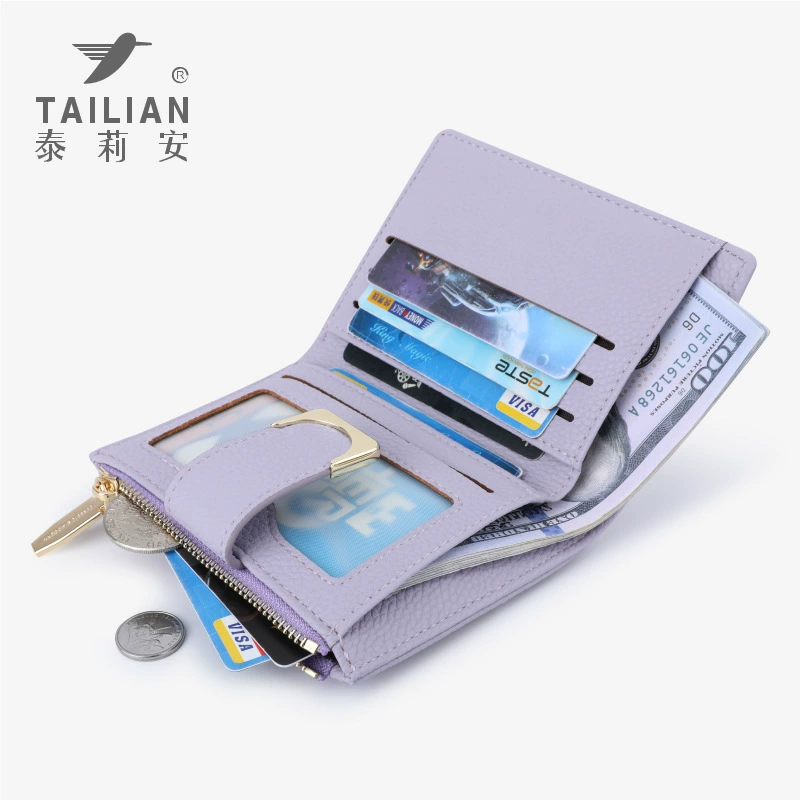 Кошелек (TAILIAN) short fashionable shoulder bag с молнией, компактный 12.5×9×2.5 см