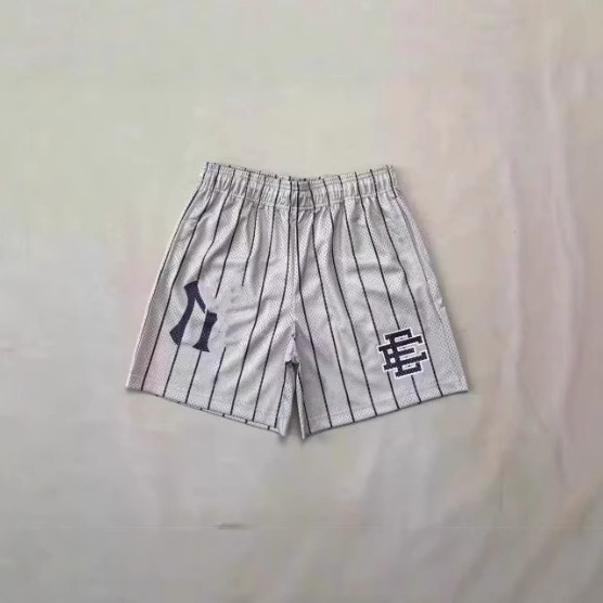 American Trendy Sports Shorts, Summer Beach Pants, Mesh Material, Breathable, Sweat-Wicking, Loose Fitness Sports Basketball Pants