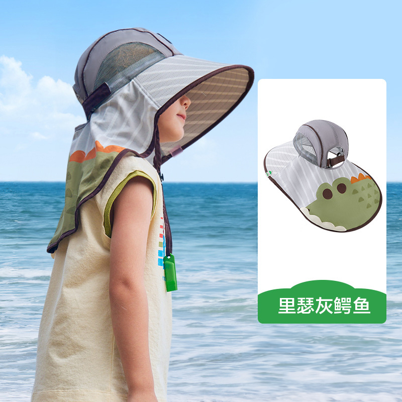 KK árbol hilo original sombrero de protección solar para niños protección UV niño niña sombrero de ala grande sombrero de sol para bebé nuevo