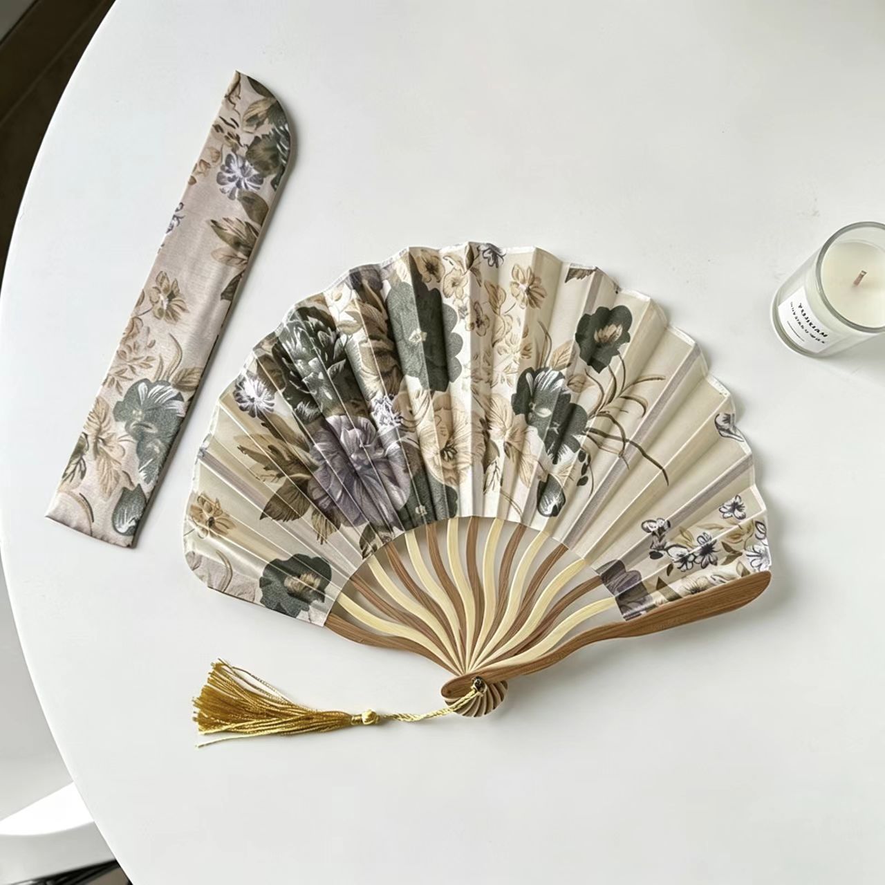 Golden Knife Fan+Golden Fan Cover