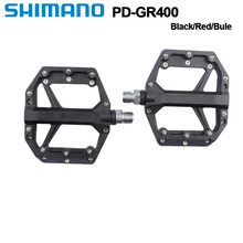SHIMANO PD-GR400脚踏GR500脚踏 山地车踏板公路车钉踏自行车平踏