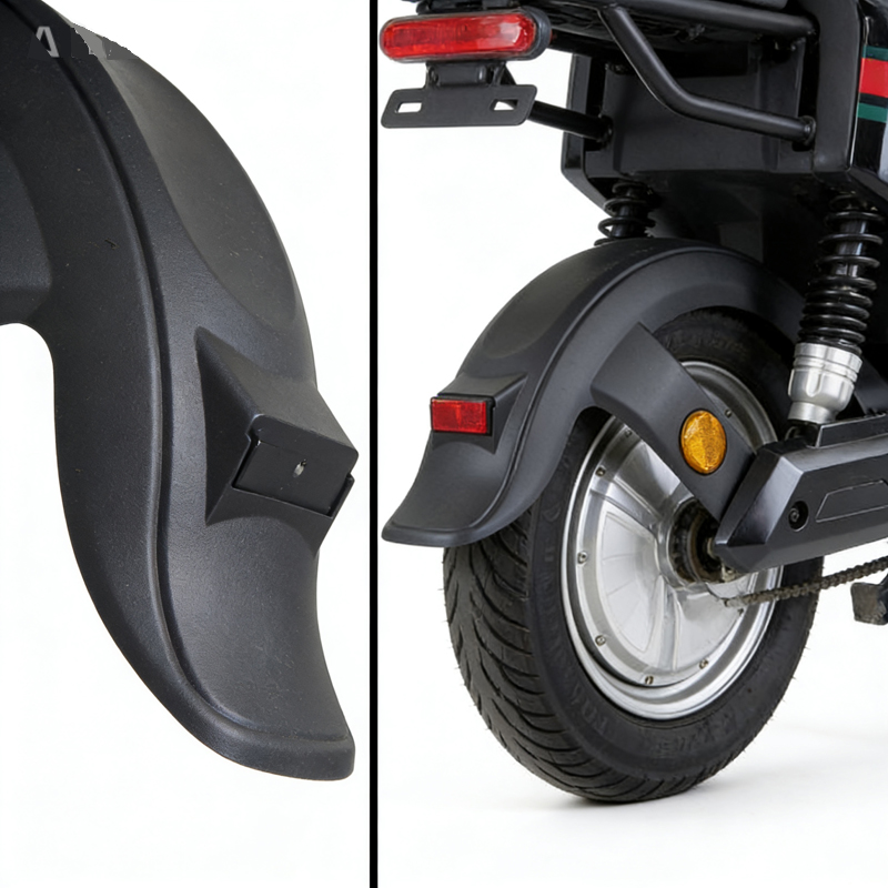 Suitable for the rear mudguard of the Xiaodao Aima Xinri Xiaoliying F6F8 electric scooter and electric bike rear wheel mudguard water-blocking cover