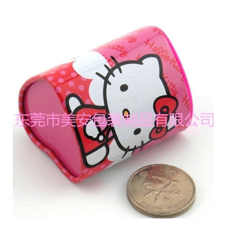 卡通铁盒 心形铅笔刀铁盒 铁盒文具用品生产厂家
