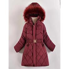 T 50406 Girl's Belted Cotton Coat Ůͯ�޷� ����ѷŷ���羳��