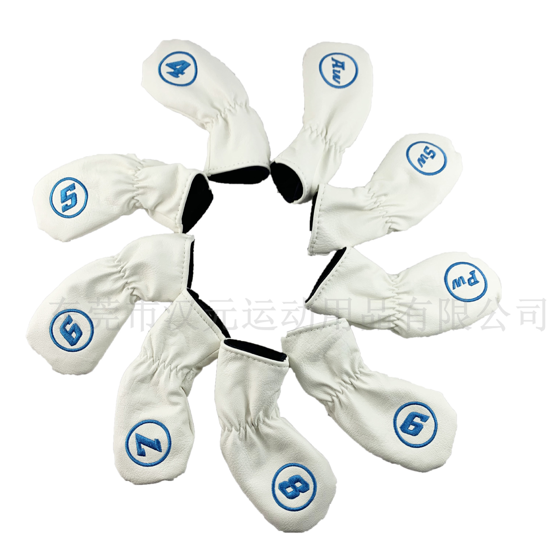 Fabricante OBM e-commerce Golf Club de madera Manga Club cabeza protección lindo Husky headcover