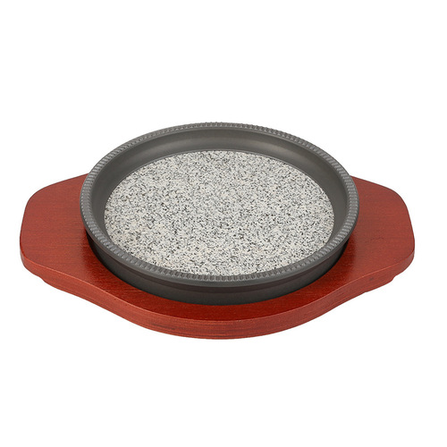 Thickened commercial Teppanyaki sushi plate slate wheat rice slate steak plate barbecue plate grilled seafood stone plate barbecue plate