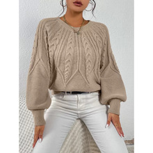 X 29897 Rhombus twist sweater �����黨��֯���羳����ͨ��