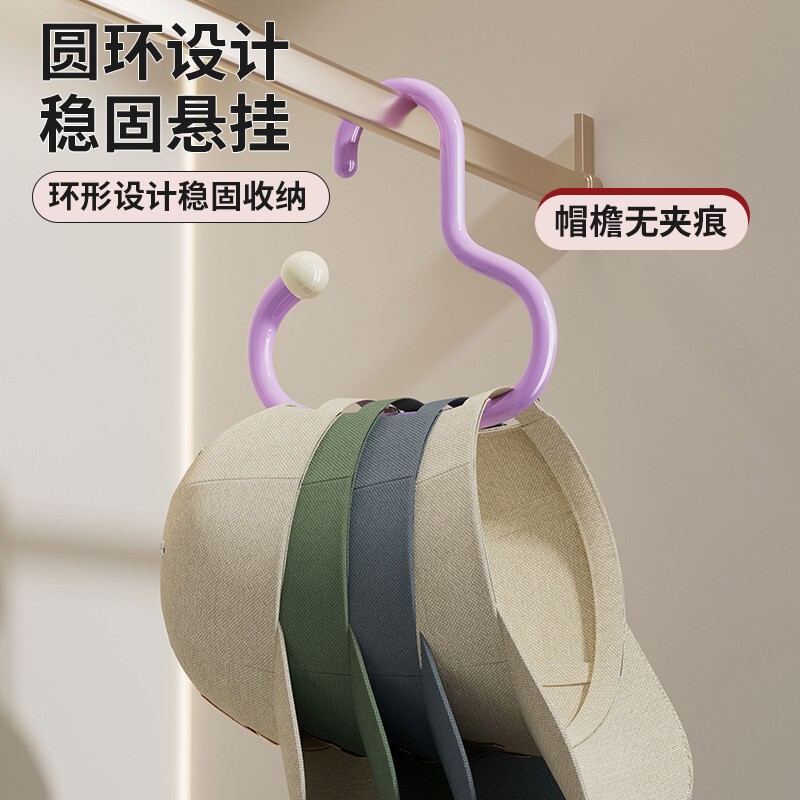 多巴胺挂钩衣架衣帽挂钩家用挂包多功能吊钩宿舍内衣吊带帽子收纳|undefined