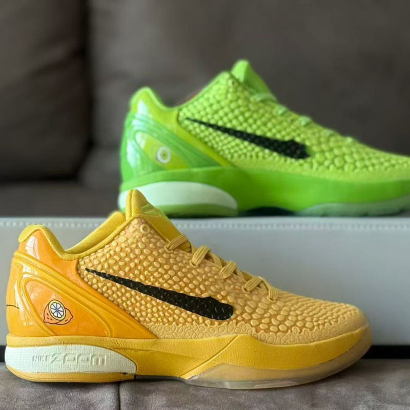 Pure Original Kobe 6 Actual Basketball Shoes Kobe Bryant's Sixth Generation Arch Carbon Plate Anti-Torsion Wear-Resistant Training Shoes Cushioning Sports Shoes