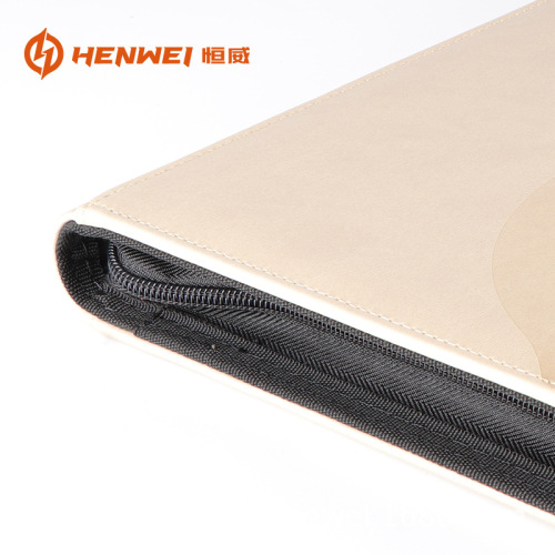 Henwei PU leather zipper card wallet MTG game king San Guo Sa Pokemon tabletop game accessories storage star card album