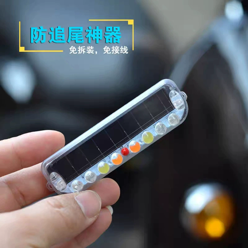 Автомобильный мотоцикл электромобиль солнечная сигнальная вспышка