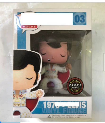 POP Элвис периферийный лауреат модель Элвис 1950 ’s певец окружающие игрушки золотой
