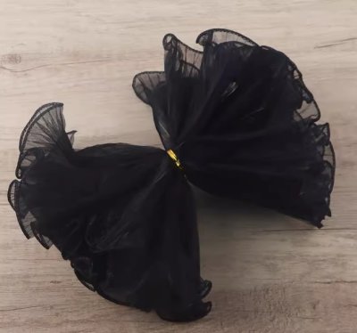 Material de Embalaje para Flores, Serie Fantasía de Hilo Ondulado, Ondulado Plisado Tridimensional, Malla con Volantes