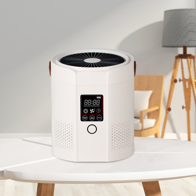 Blue Generation Ii Negative Ion Air Purifier Is a Smart Indoor Device That Removes Smoke, Dust, Pm2.5, and Formaldehyde during Renovation