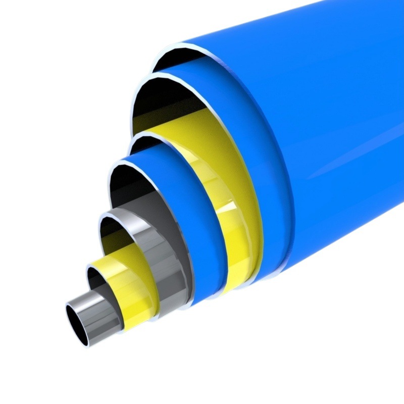 Aluminum alloy round tube corrosion-resistant rigid aluminum alloy pipeline Super pipeline Compresse