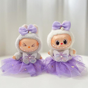 �H�·�] һ����Labubu�·��������������������ɫ��������ȹ��Ů