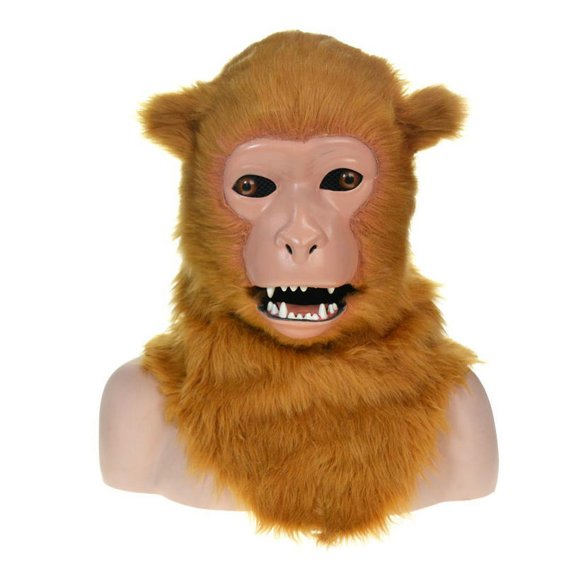 Máscara de cabeza de animal de cara completa Lobo Oso conejo León leopardo fotografía bola rendimiento máscara de película fabricante